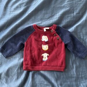 Dog sweater from Janie and Jack 0-3 months